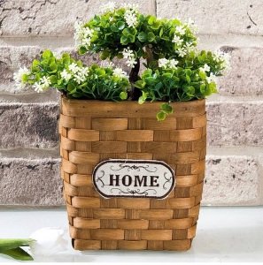 HASIR HOME YAZİLİ KAPİ SEPETİ / GAZETELİK