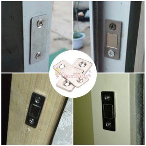 Çok Amaçlı Kapı Kapak Dolap Çekmece Mobilya Durdurucu Kapatıcı Mıknatıslar 2 Adet