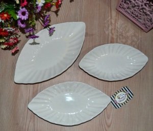 3LU TIRTIKLİ KAYIK TABAK