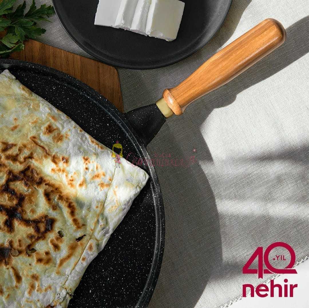 Nehir Granit Döküm Gözleme Tavası 