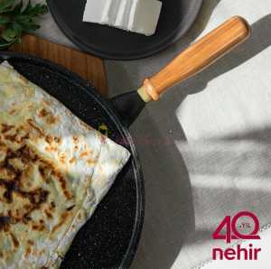 Nehir Granit Döküm Gözleme Tavası 