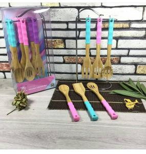 STANDLI BAMBU SILIKON KASIK SET