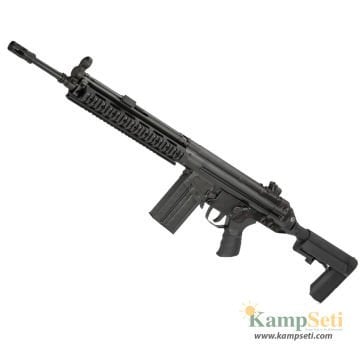 LCT G3 AR RIS Kundaklı AEG Airsoft Tüfek - Siyah