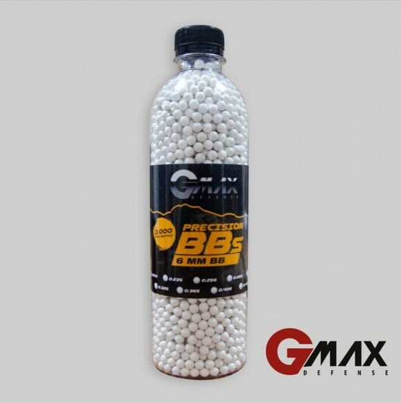Gmax 0,20 Gram Airsoft BB Mermi Plastik 3000 Adet