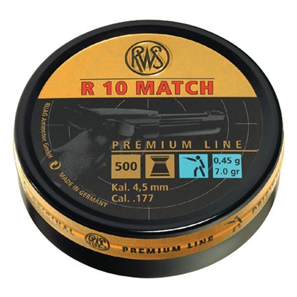 H.SACMA RWS 4,5mm R10 Match HV 0,45gr Ç:4,49 1/500