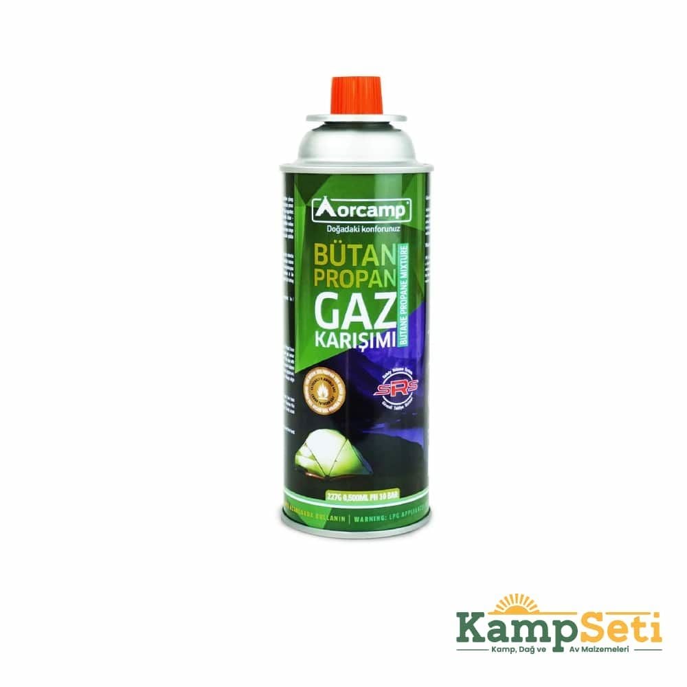 Orcamp 227 Gram Valfli Gaz Ocak Kartuşu