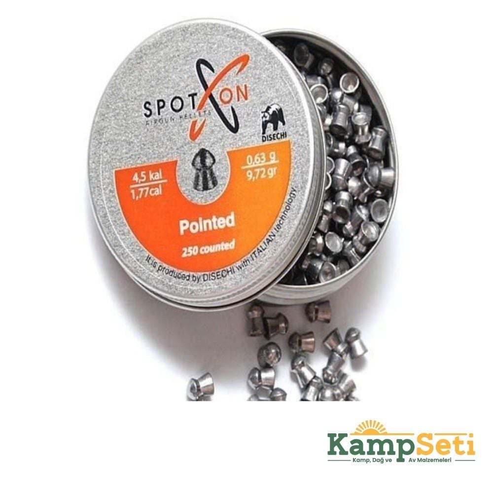 SpotOn Pointed 4.5mm Havalı Tüfek Mermisi ( 9.72 Grain Saçma)