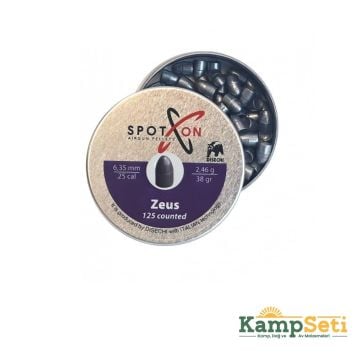 SpotOn Zeus 6.35 mm Havalı Tüfek Mermisi (38 Grain Saçma)