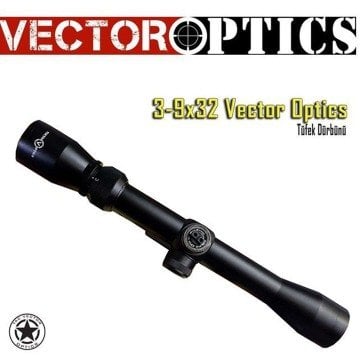 Vector Optics 3-9X32 Tüfek Dürbünü