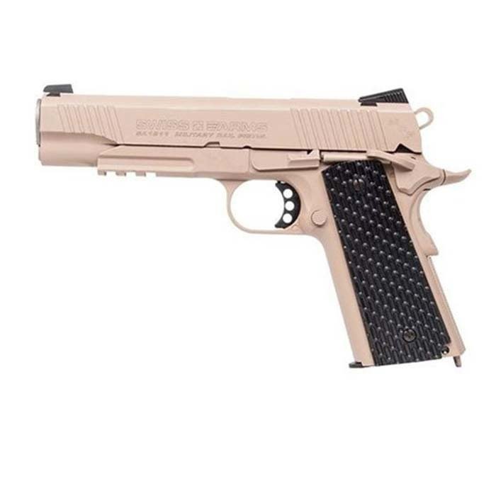 Cybergun Swiss Arms 1911 M. Rail Blowback Havalı Tabanca