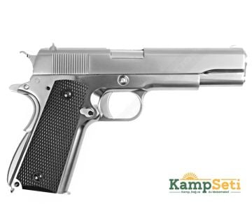 WE COLT 1911 Gümüş Blowback Airsoft Tabanca 6mm