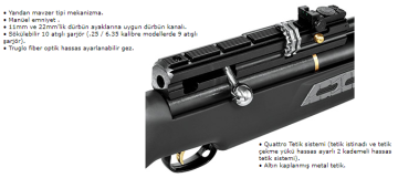 Hatsan BT65 SB PCP Havalı Tüfek