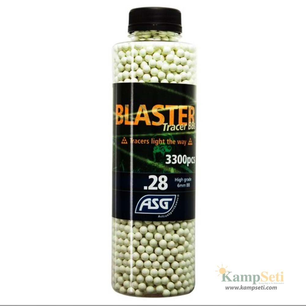 ASG Tracer 0,28 Gram 3300 Adet Yeşil AirSoft BB