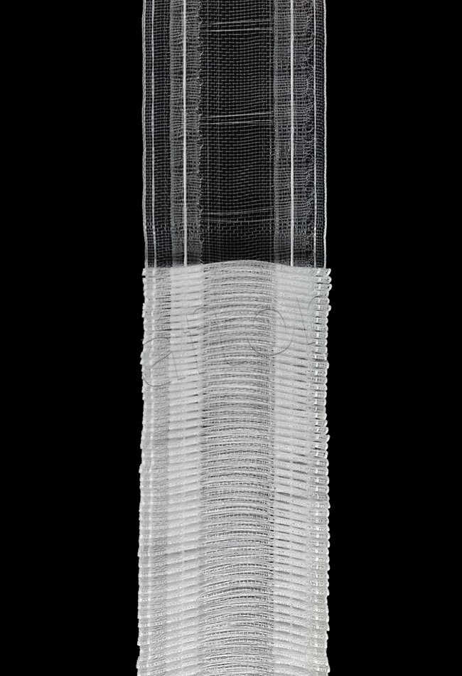 perde ekstraforu öz-iş 3372-m misinalı perde büzgü şeridi (52 mm) 50 mt lik top
