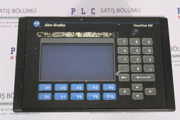2711-K5A8L1 PANELVİEW 550 5.5 INC OPERATOR PANEL  2.EL