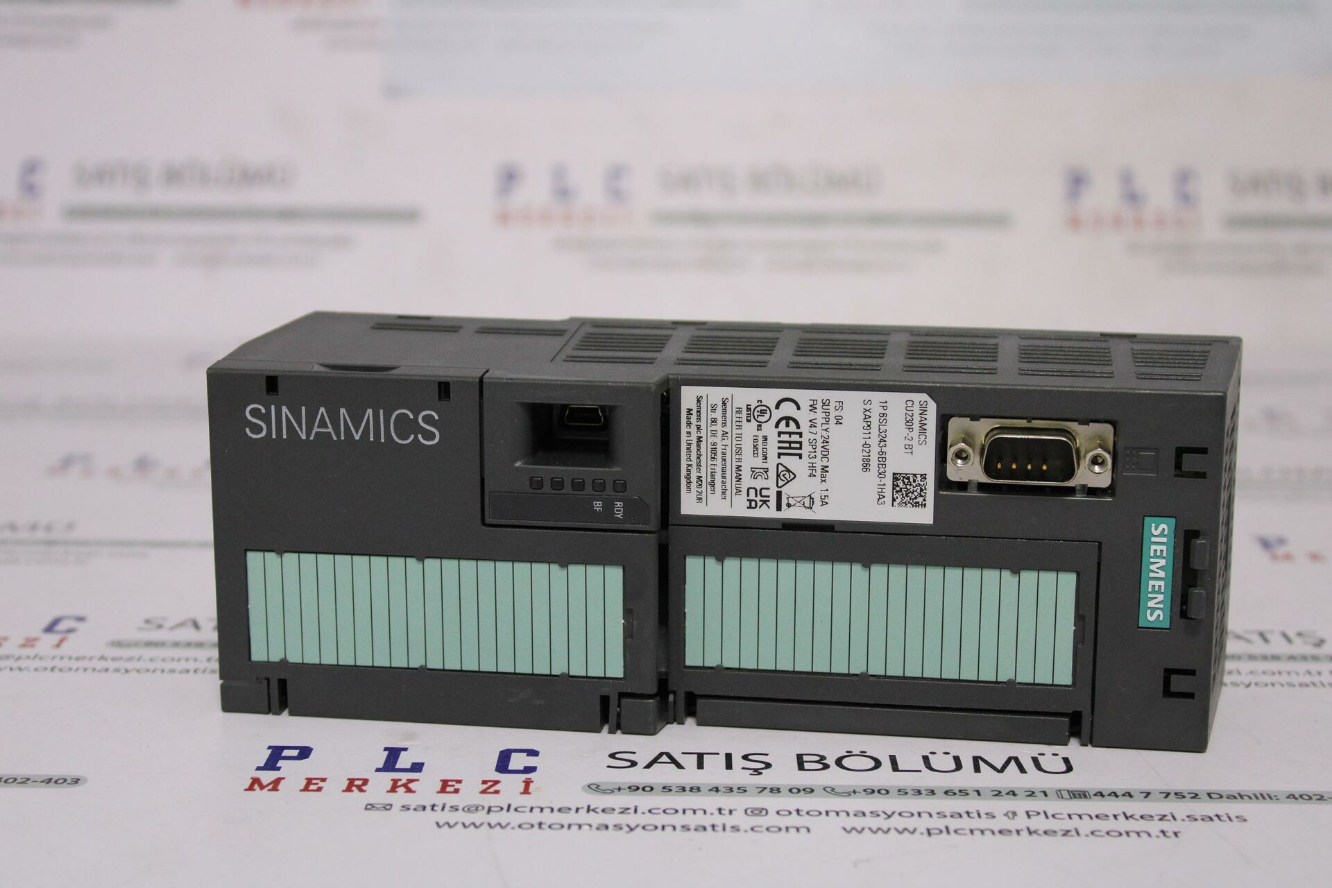 6SL32436BB301HA3-04 SINAMICS G120P BT CONTROL UNIT CU230P-2 BT USS