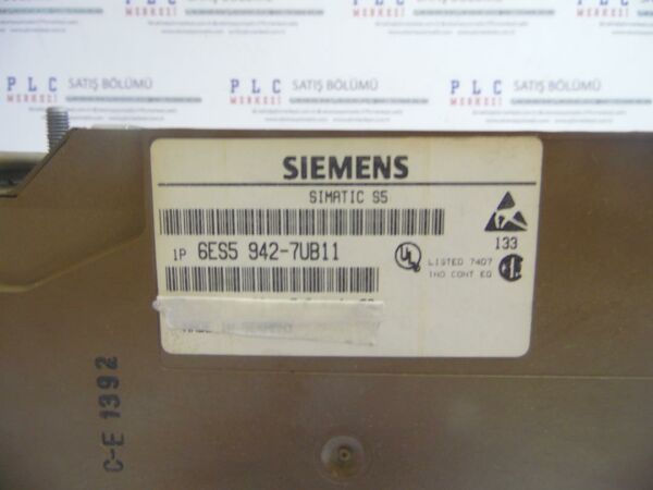 6ES5942-7UB11 CPU942 CENTR.CONTR.MOD. F. S5-115U SIEMENS