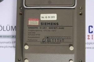 6DD1671-0AB2, 6D D1671-0AB2 D-US1  SIEMENS SIMATIC S5 OPERATOR PANEL  2.EL