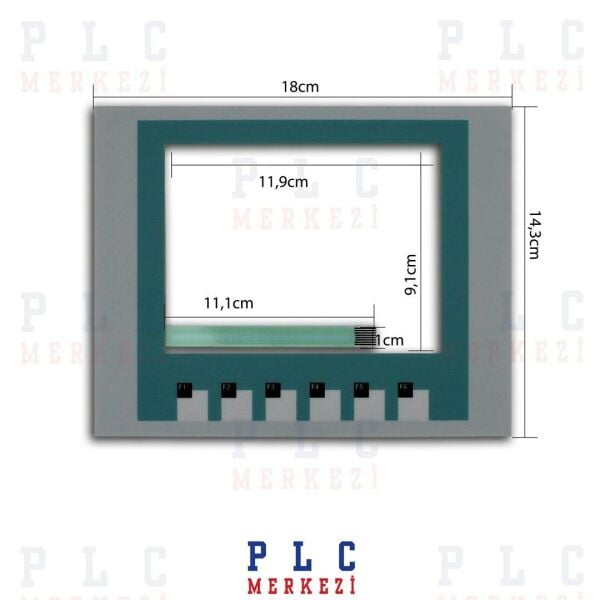 6AV6647-0AD11-3AX1 SIEMENS KTP 600 TUŞ TAKIMI MEMBRAN