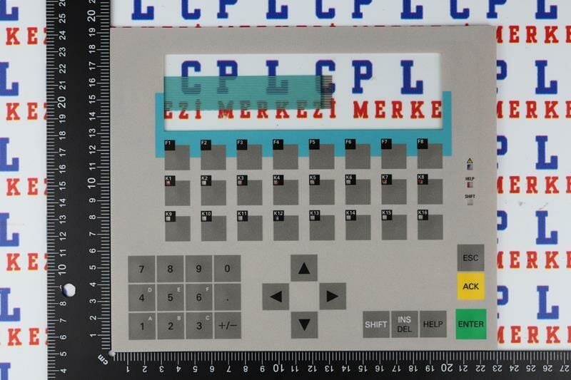 6AV3617-1JC00-0AX0 SIEMENS OP17 TUŞ TAKIMI,MEMBRAN