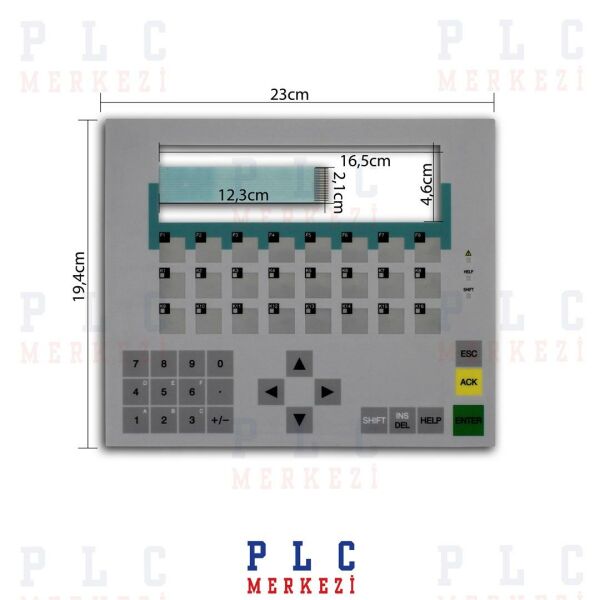 6AV3617-1JC20-0AX1 SIEMENS OP17 TUŞ TAKIMI,MEMBRAN