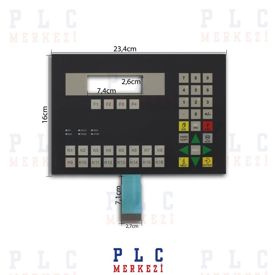 6ES7623-1DE01-0AE3 SIEMENS C7-623 TUŞ TAKIMI, MEMBRAN