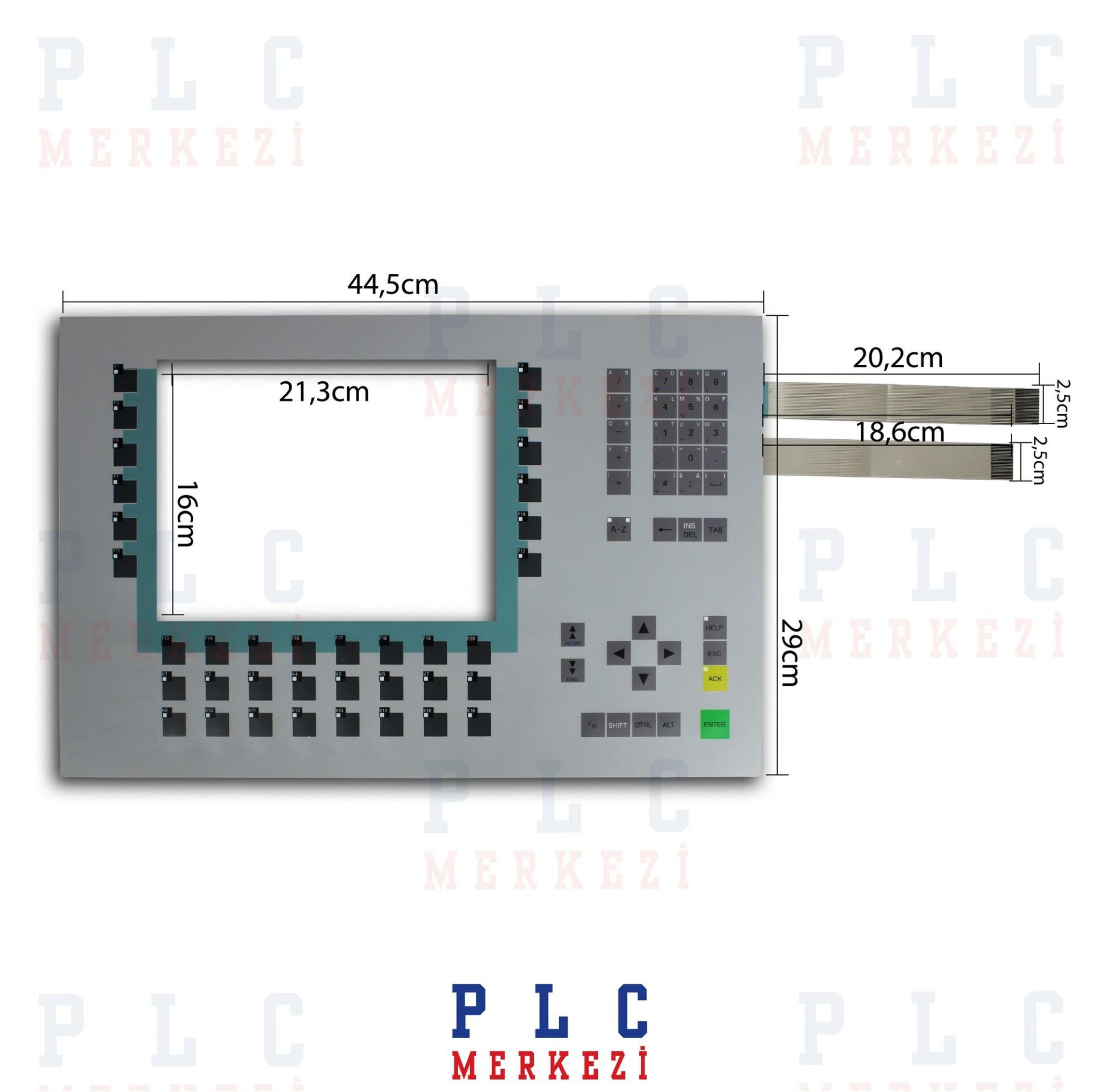 OP270 SIEMENS 10 inch  MEMBRAN (MP270B İÇİNDE KULLANILIYOR)