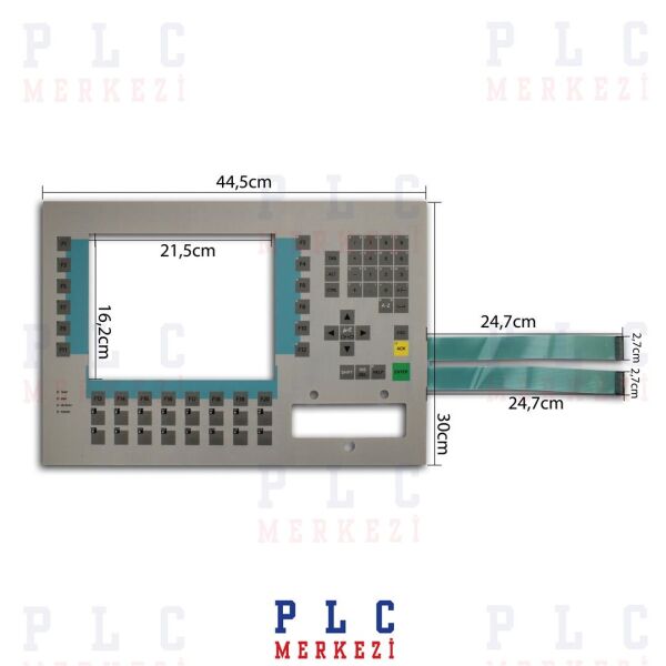 6AV3637-1LL00-0FX1 SIEMENS OP37 TUŞ TAKIMI, MEMBRAN