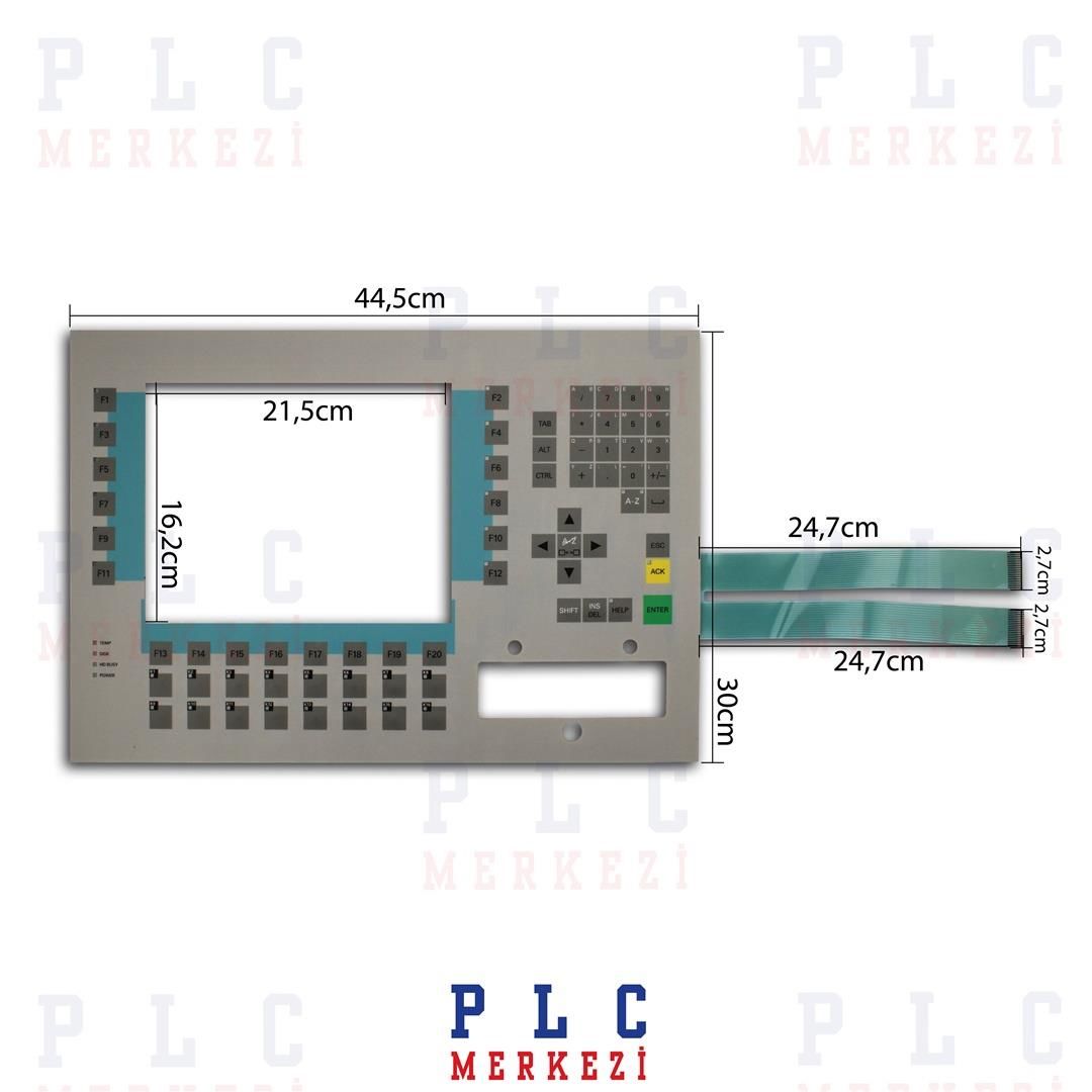 6AV3637-1ML00-0CX0 SIEMENS OP37 TUŞ TAKIMI, MEMBRAN