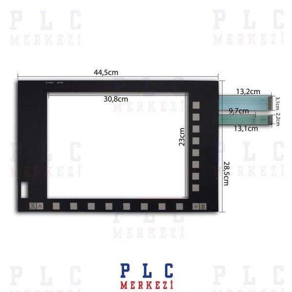 OP015 SIEMENS SINUMERIK 15 inch TUŞ TAKIMI, MEMBRAN