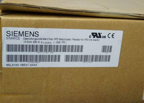 6SL3100-1BE21-3AA0 SIEMENS  SINAMICS / SIMODRIVE HFD-RESISTOR