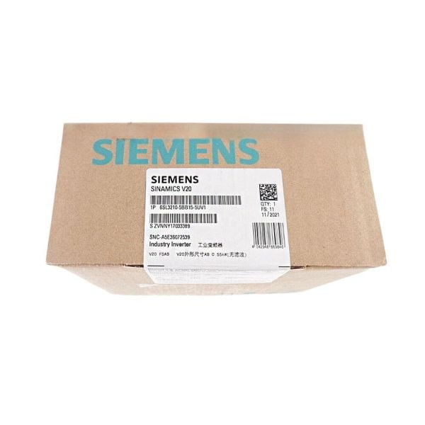 6SL3210-5BB15-5UV1 SIEMENS SINAMICS V20 200-240V ÜRT.GARANTİSİ