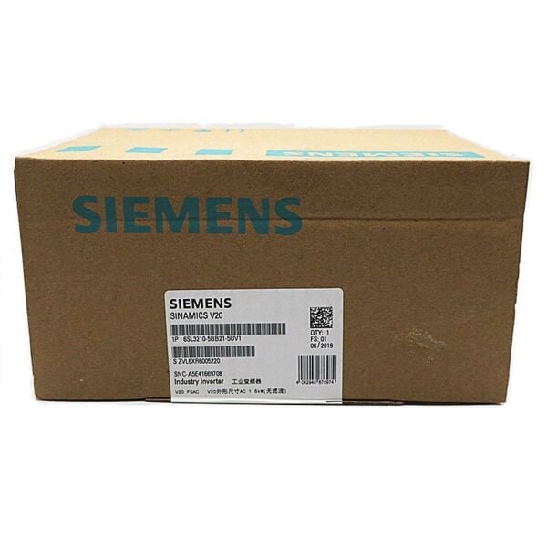 6SL3210-5BB21-5UV1 SIEMENS SINAMICS V20 200-240V  ÜRT.GARANTİSİ