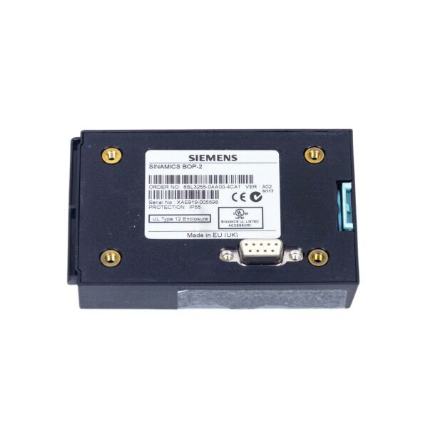 6SL3255-0AA00-4CA1 SIEMENS SINAMICS G120 BASIC OPERATOR PANEL