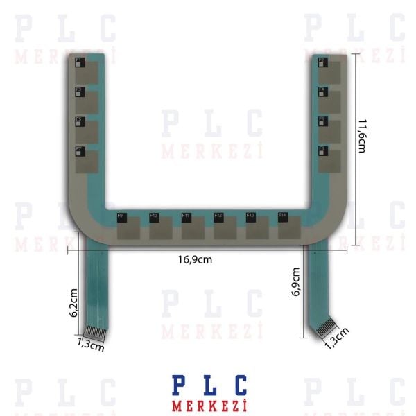 6AV6545-4BB16-0CX0 SIEMENS MOBILE PANEL 170 TUŞ TAKIMI,MEMBRAN