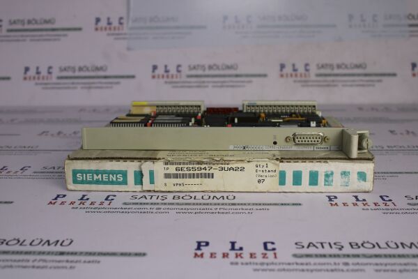 6ES5947-3UA22 CPU 947, 896kB nur m. CPU 946 YENİ K