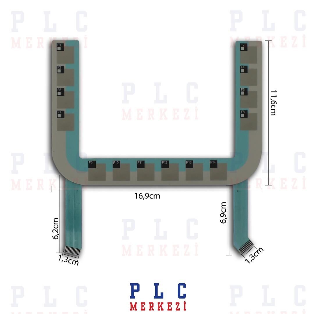 6AV6645-0AA01-0AX0  SIEMENS MOBILE PANEL 177 DP TUŞ TAKIMI,MEMBRAN