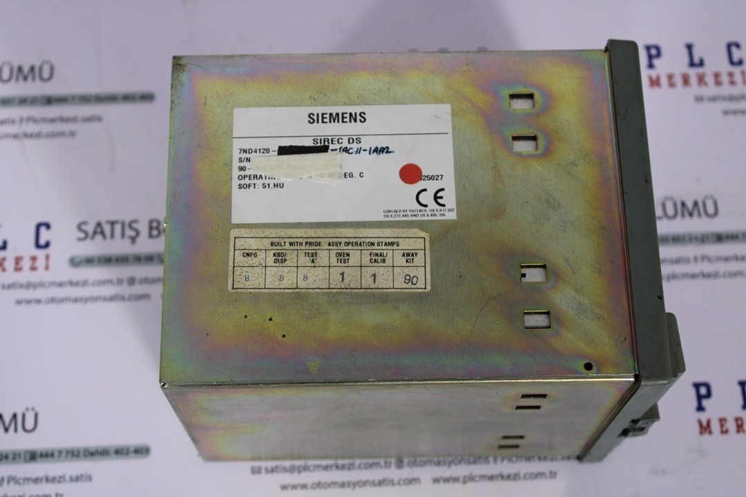 SIEMENS SIREC DS 7ND4120-1AC11-1AA2 2.EL