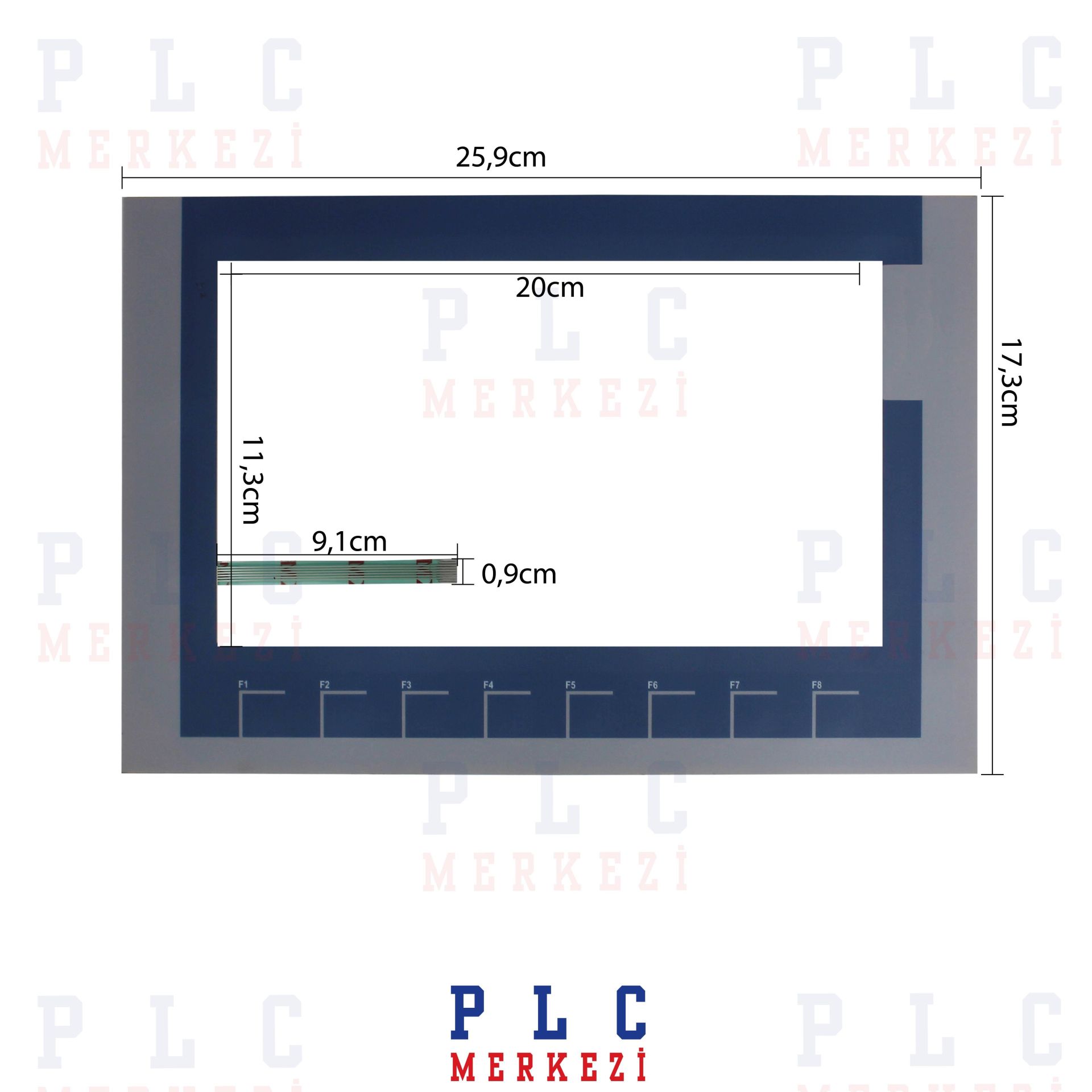 6AV2123-2JB03-0AX0 SIEMENS KTP 900 ETIKET MEMBRAN