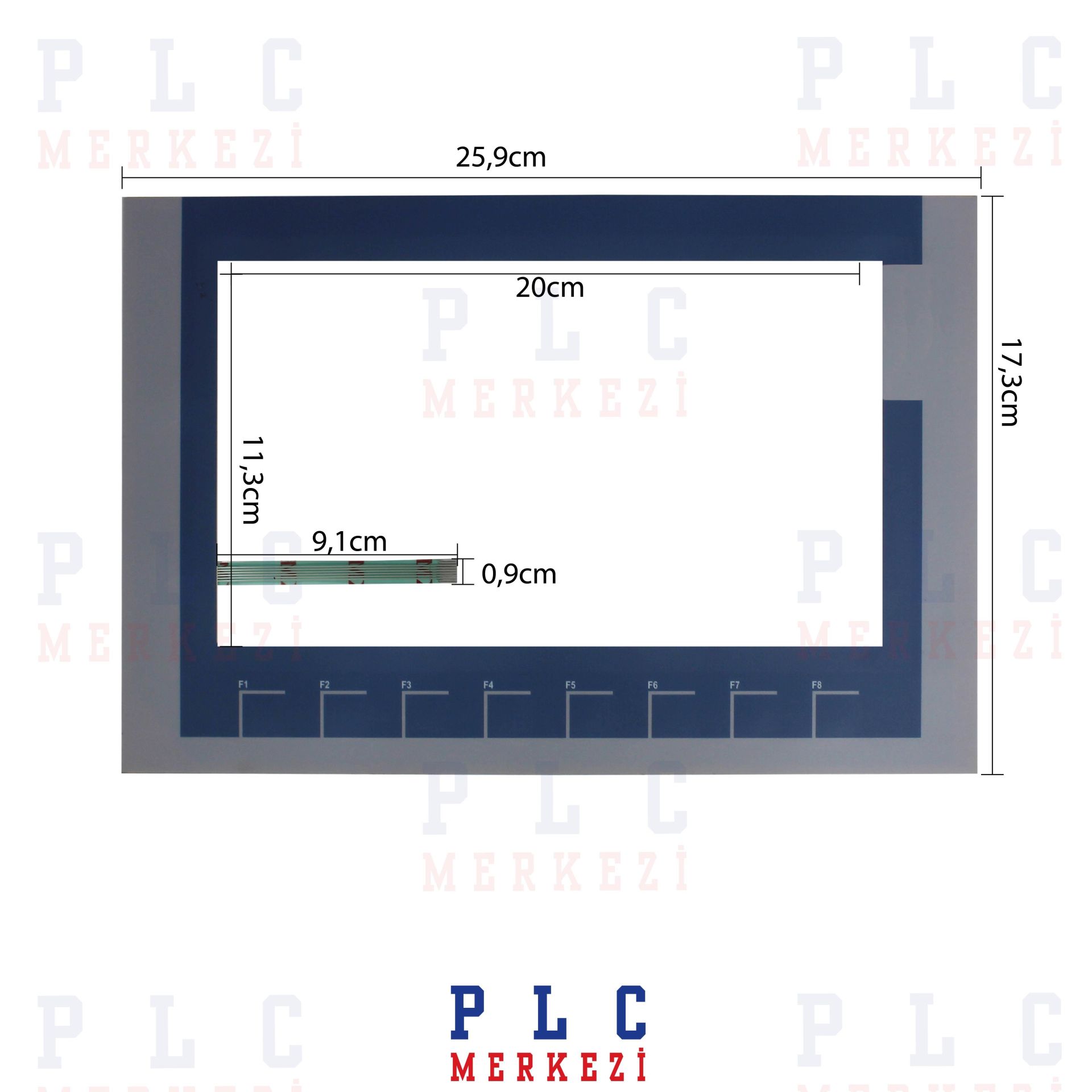 6AV2125-2JB03-0AX0 SIEMENS KTP 900 ETIKET MEMBRAN