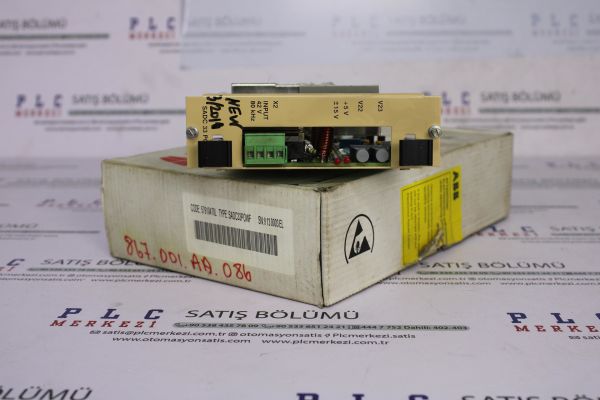 ABB SADC 33 POWF Power Supply 57910470L  AÇIK KUTU