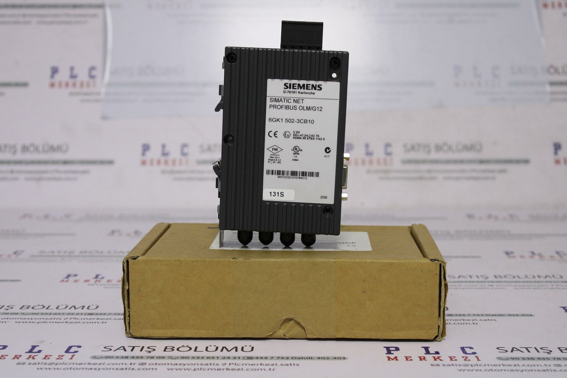 6GK1502-3CB10, 6GK1 502-3CB10 PROFIBUS OLM YENİ AÇIK KUTULU