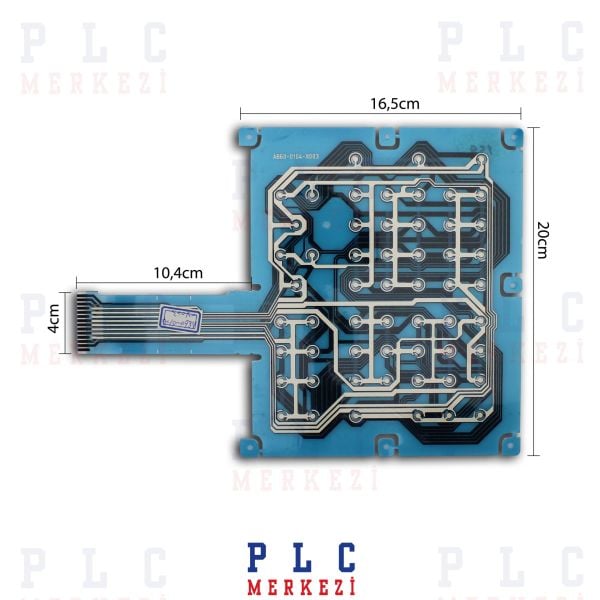 A860-0104-X003 (A02B-0319-C125) FANUC TUŞ TAKIMI,MEMBRAN