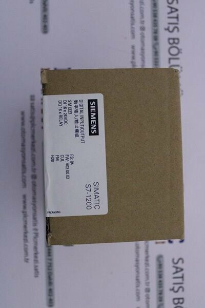 6ES7223-1PL32-0XB0, 6ES7 223-1PL32-0XB0 DIGITAL I/O SM 1223, 16DI/16DO ÜRT.GARANTİLİ