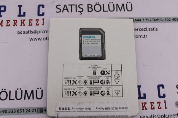 6ES7954-8LC03-0AA0, 6ES7 954-8LC03-0AA0 SIMATIC S7 MEMORY CARD 4 MB ÜRT.GARANTİLİ