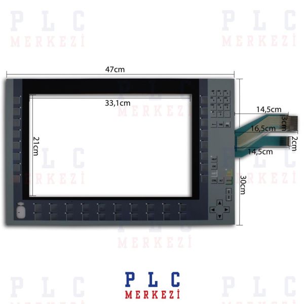 SIEMENS IPC 477D 15 inch  KEY 473X300MM