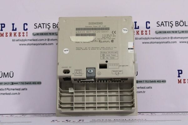 6AV3607-1JC20-0AX1, 6AV3 607-1JC20-0AX1 OP7/DP OPERATOR PANEL