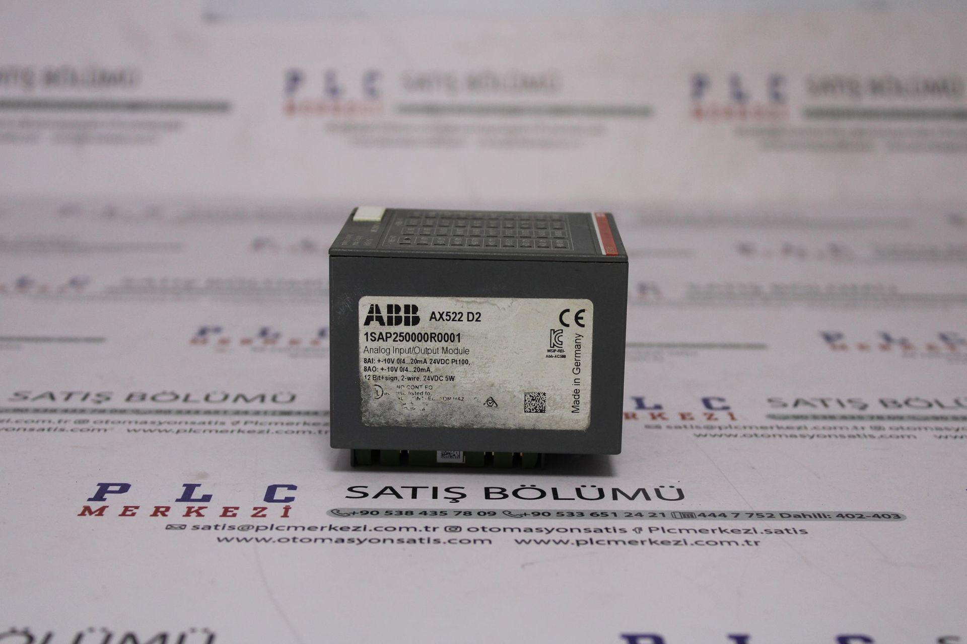 1SAP250000R0001 ABB AI/AO 8 AI: U, I, RTD. 4 A