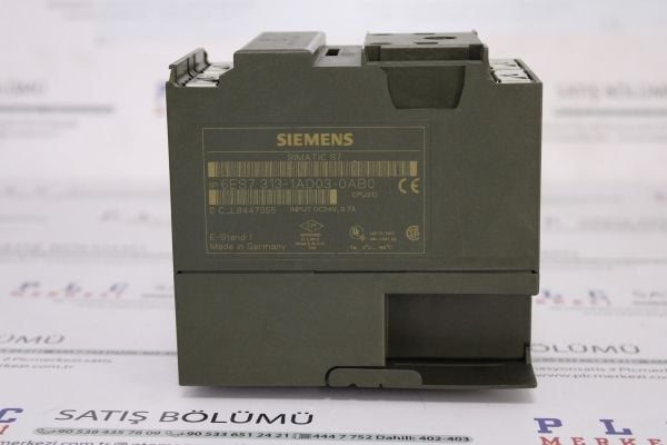 6ES7313-1AD03-0AB0, 6ES7 313-1AD03-0AB0, CPU 313 CENTRAL PROCESSİNG UNIT WITH INTEGR. POWER SUPPLY 24 V DC S7-300 2. EL