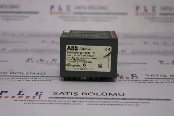 1SAP250100R0001 ABB AX521 S500 ANALOG INPUT/OUTPUT